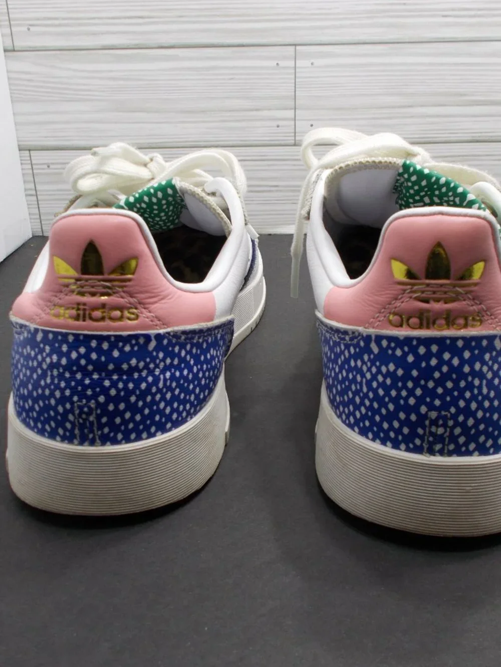 Adidas x Her Studio London Super Court Women's 10 Diamond Print Collab Shoes